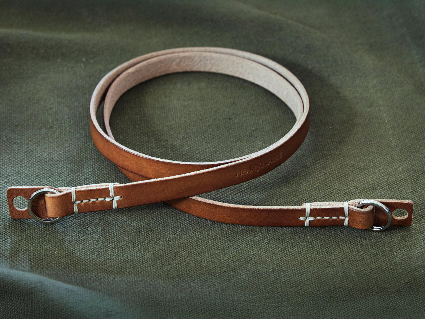 DUSTY SLIM Leather Camera Strap