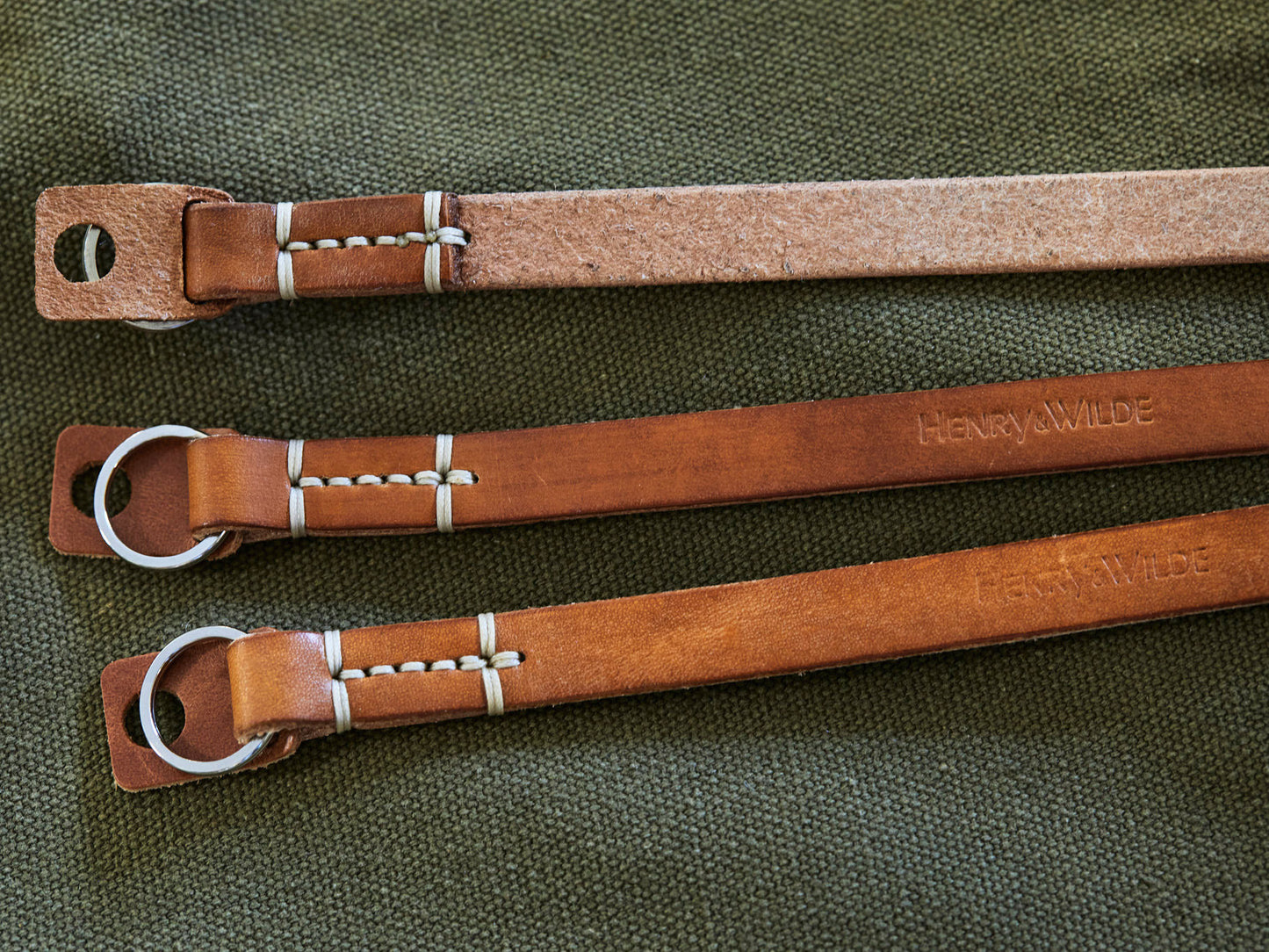 DUSTY SLIM Leather Camera Strap
