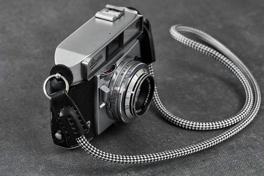 Audrey rope camera strap handcrafted in Western Australia by Henry and Wilde