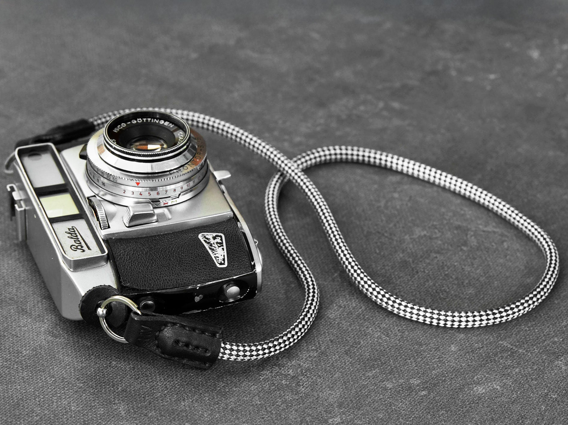 Audrey rope camera strap handcrafted by Henry and Wilde
