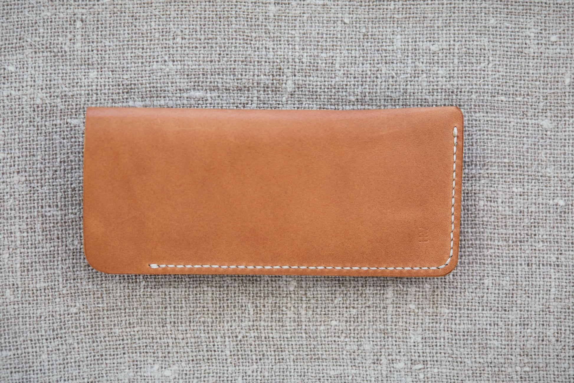 Henry glasses sleeve in full-grain leather handmade in Western Australia