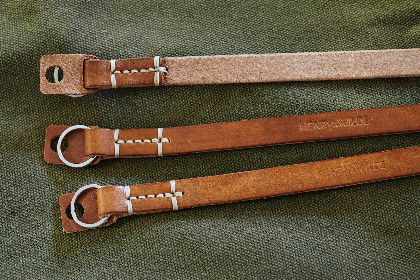 DUSTY SLIM Leather Camera Strap