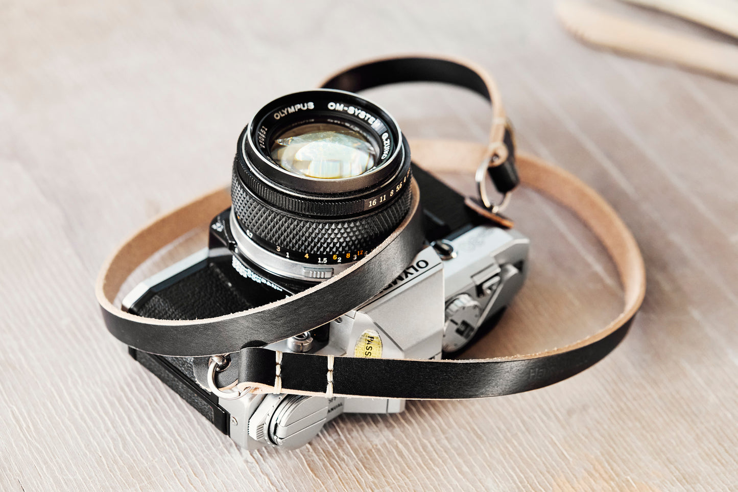 Gibson Leather Camera Strap