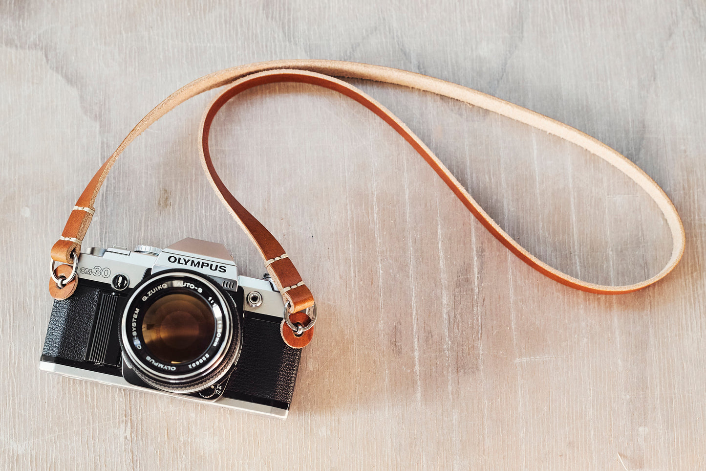 Gibson Leather Camera Strap