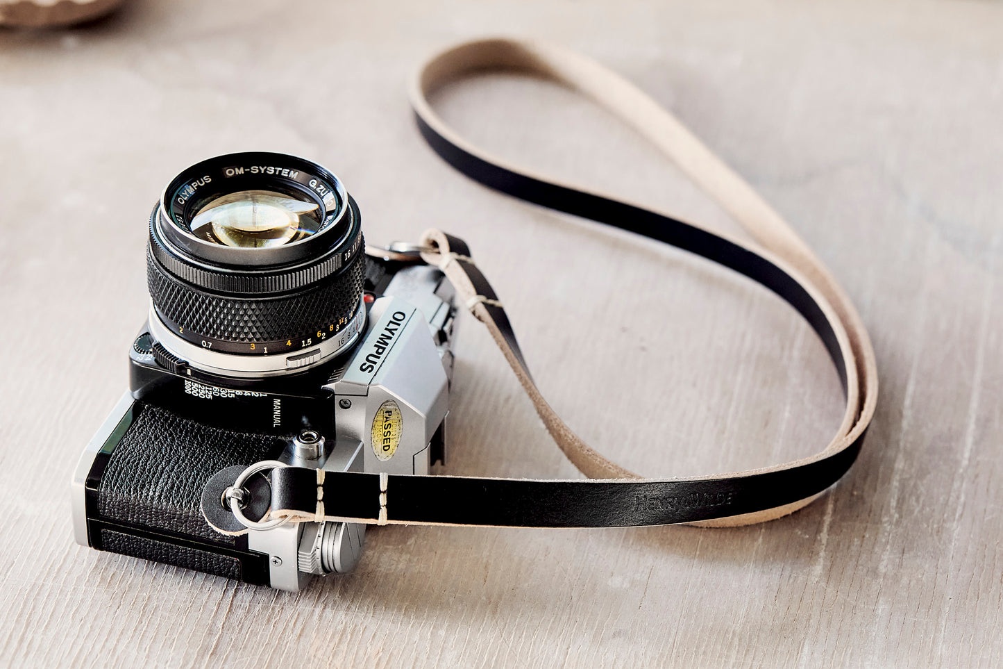 Gibson Leather Camera Strap